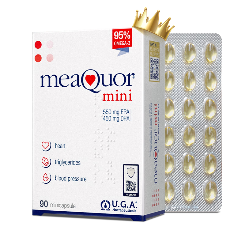 金凯撒迷你鱼油95%高纯度深海软胶囊omega-3成人dha epa90粒/盒