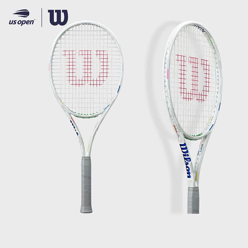 威尔胜（Wilson）SHIFT V1旋转系列 威尔逊全新手感全碳素纯白男女专业网球拍 SHIFT 99 美网 285g-WR178611 25款 2号柄
