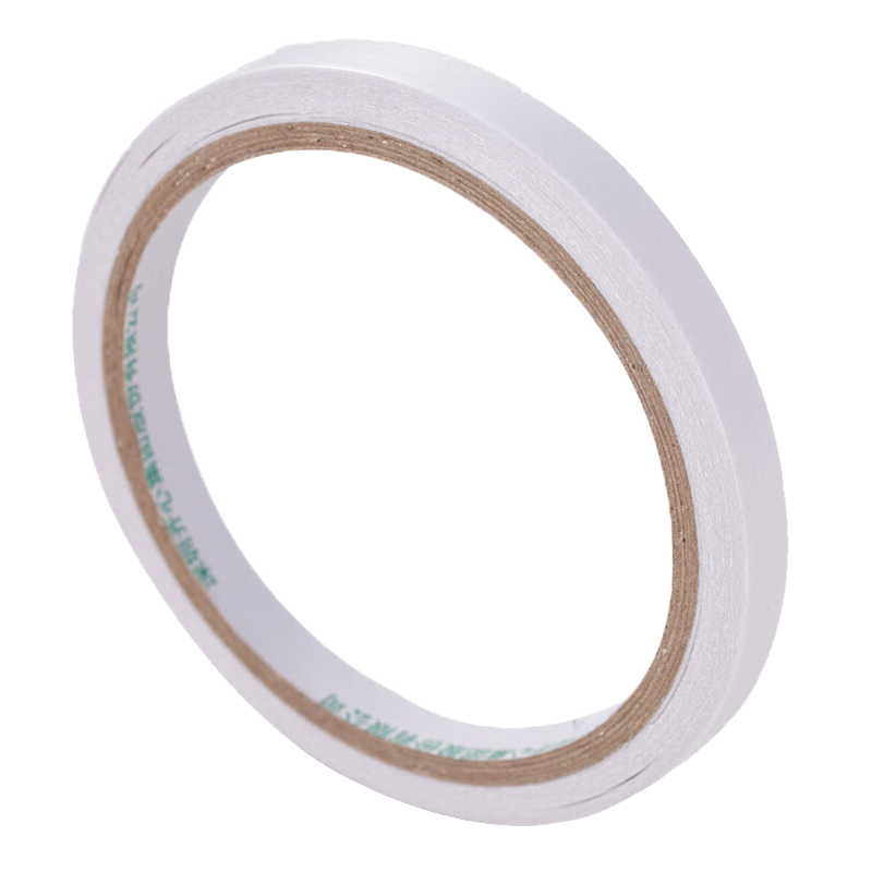 齊心（COMIX）高粘棉紙雙面膠強力高粘9mm*10y(9.1米/卷) 貼對聯(lián)專用雙面膠無痕易撕春節(jié)福 32卷裝   MJT0910白