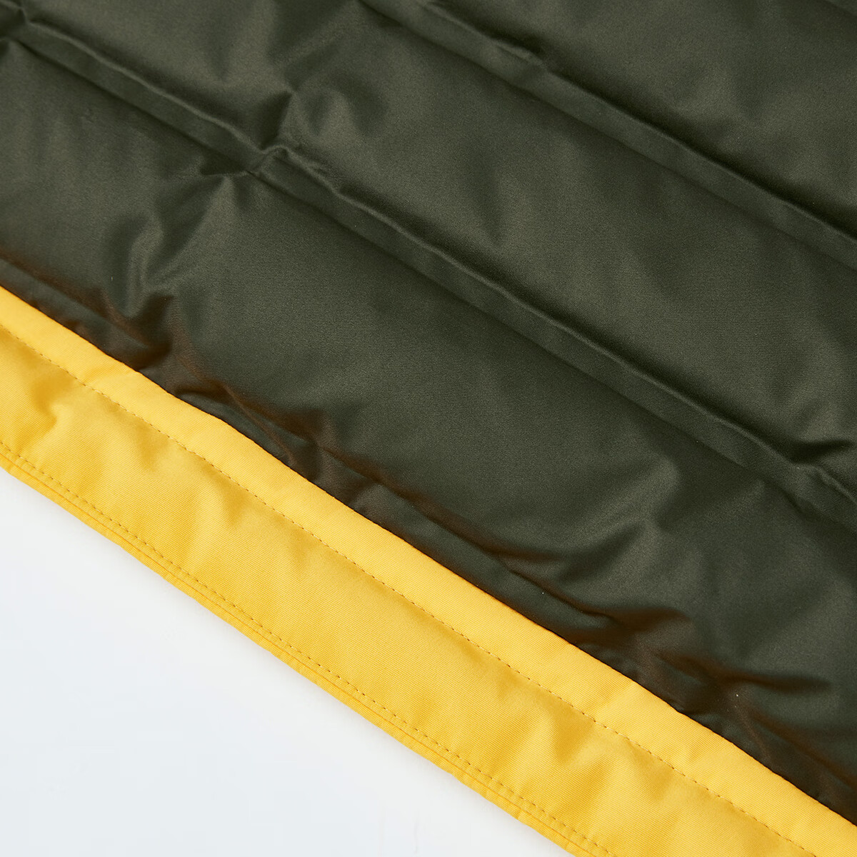 雪中飞【反季清仓】秋冬新款专业防护反光撞色防风保暖羽绒服外套 亮黄色 S /160/84A