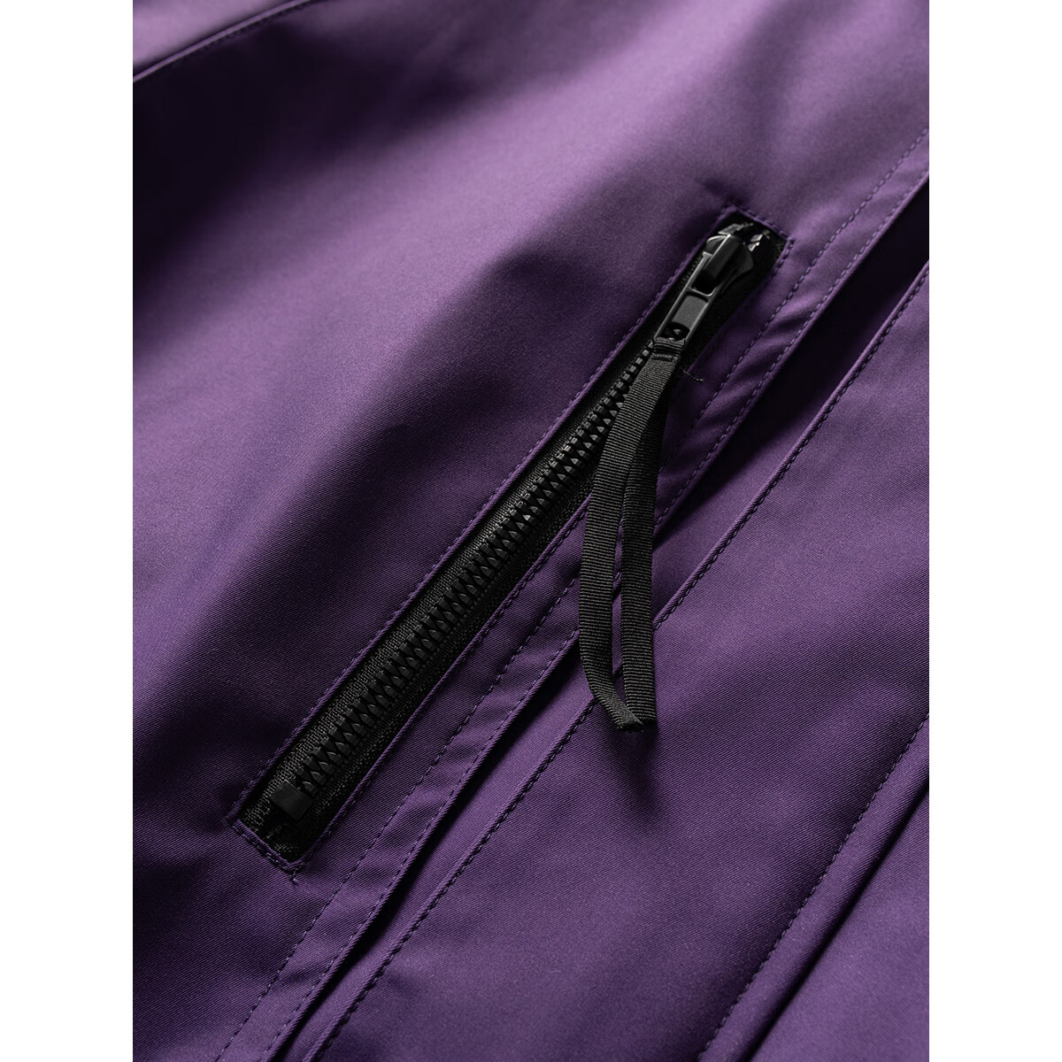 William fox&sons新型三防户外面料人体工学立体裁剪机能轻户外男女同款仿冲锋夹克 鸳鸯紫【防水外壳 可拆卸羽绒内胆】 M /48