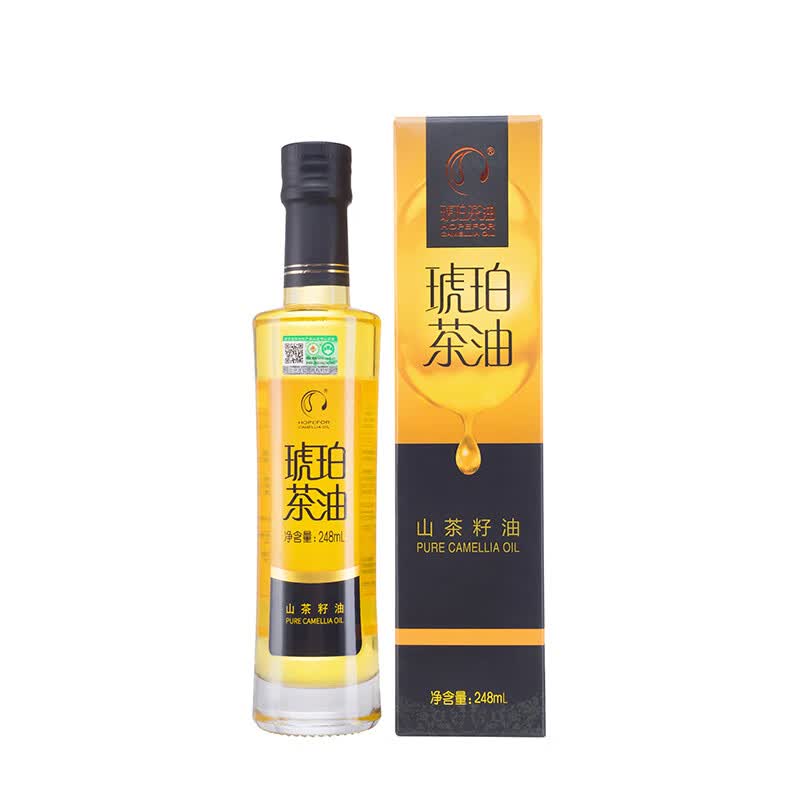 琥珀茶油山茶籽油248ml 56.9元 - 86线报