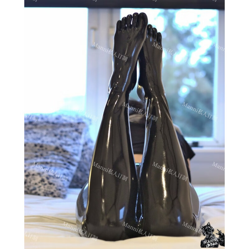 五趾袜伪娘无拉链kig定制男女性感情趣连体紧身衣 五指袜 手套款式 量