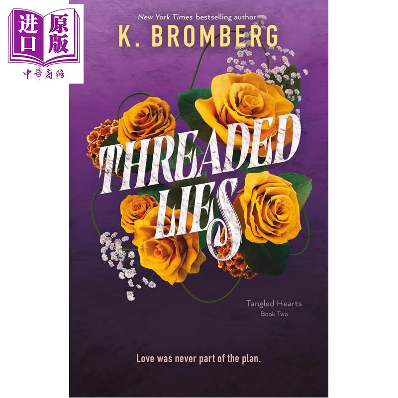 扭曲骑士2 线索谎言 续篇 黑暗性感奇幻爱情故事 Threaded Lies 英文原版 K Bromberg