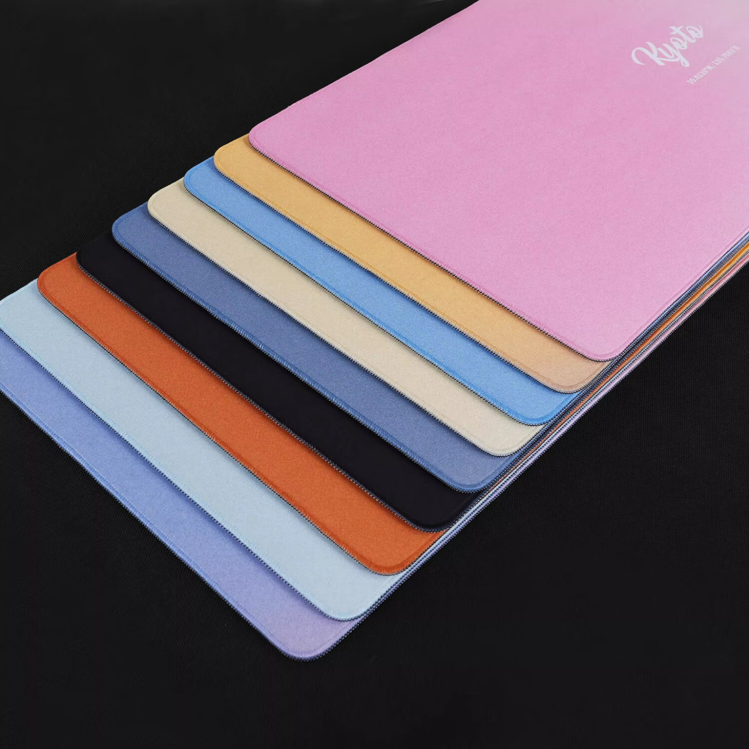 SHODESK漫游者Rover系列涩垫电竞鼠标垫超细纤维绒布桌垫FPS游戏 定制-4mm厚度 400*900mm