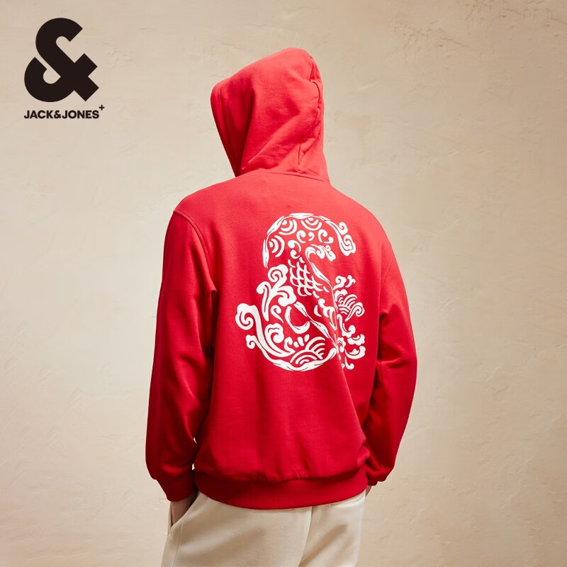 杰克·琼斯（JACK&JONES）男士卫衣合集 225133002红色 L 180 京东折扣/优惠券