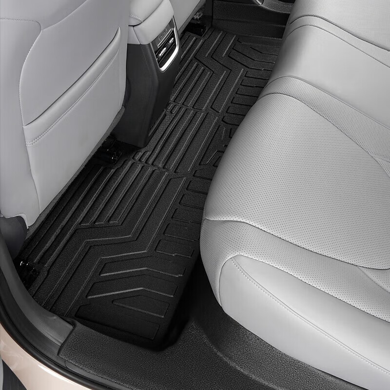 贝倍全适用于小鹏MONAM03专用全包围2024款内饰改装配件TPE汽车脚 单层TPE脚垫