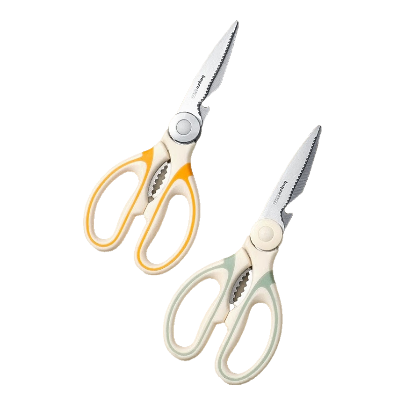 拜格(BAYCO)不銹鋼廚房剪刀烤肉剪廚用剪雞骨剪多功能家用食品剪刀BD19014