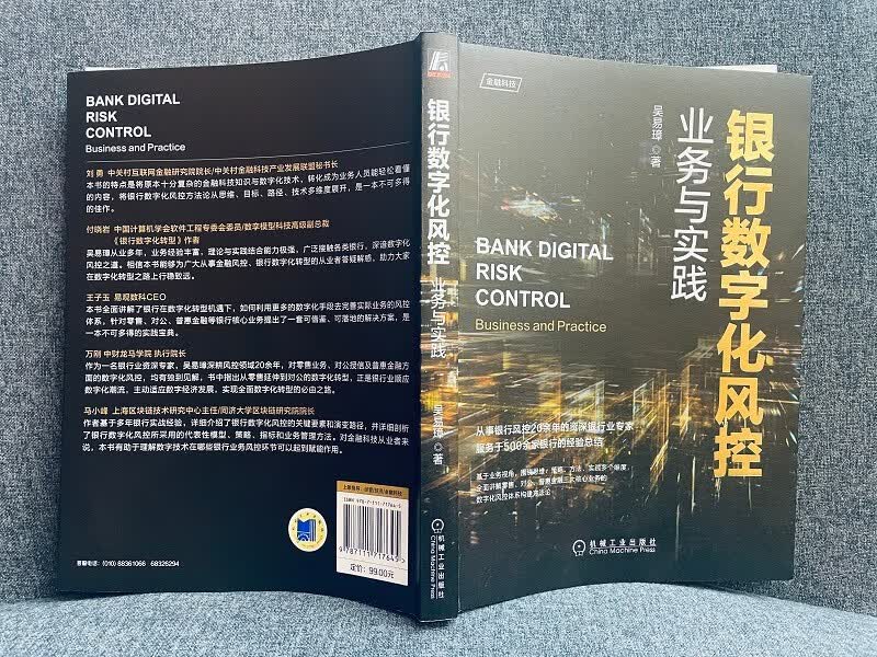 银行数字化风控：业务与实践详情图