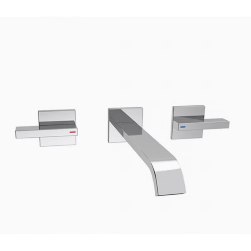 14602t全铜入墙式暗装冷热龙头墙出水浴缸水龙头