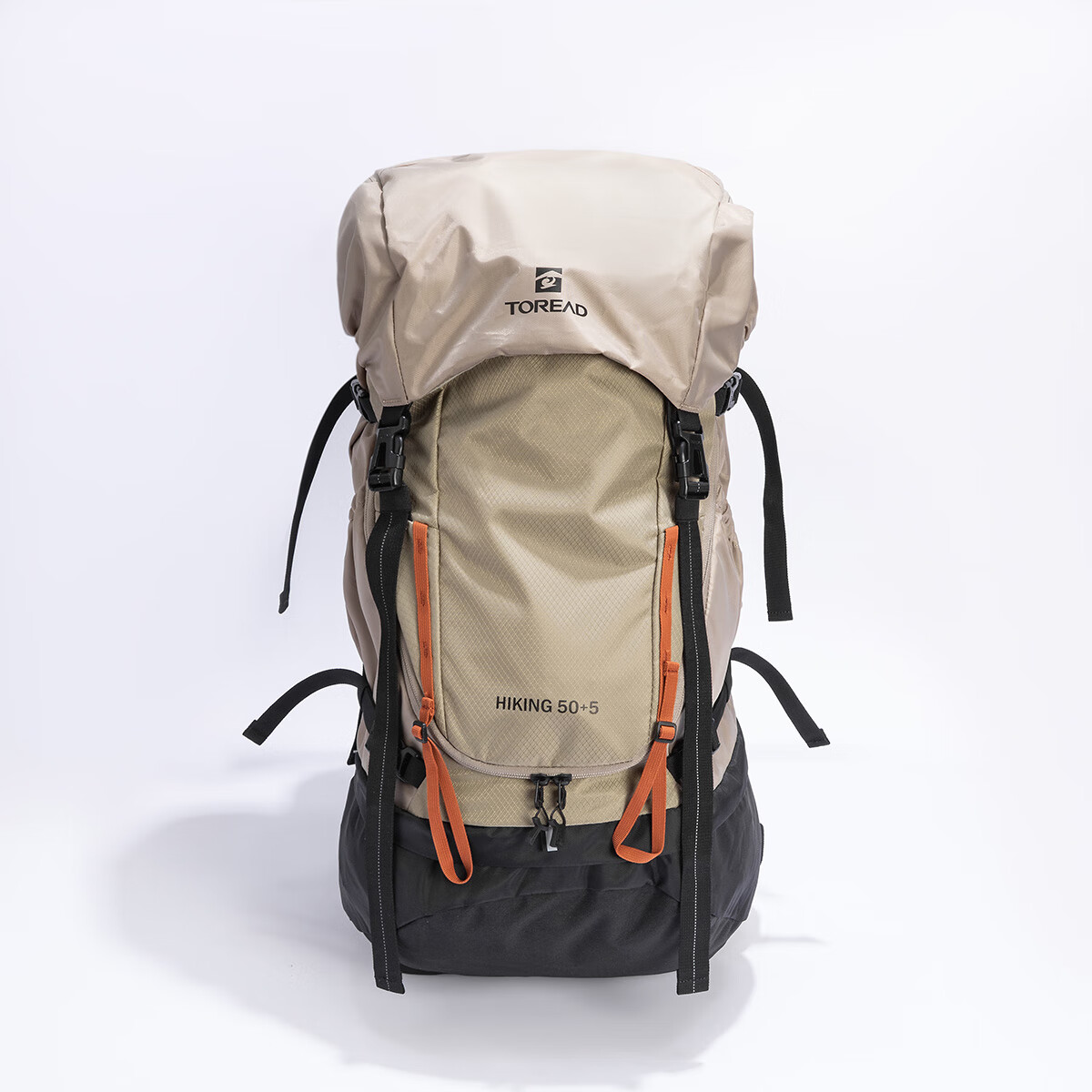 探路者（TOREAD）探路者背包50L大容量户外运动防泼水登山耐磨露营野外徒步双肩包 地茶色 无规格