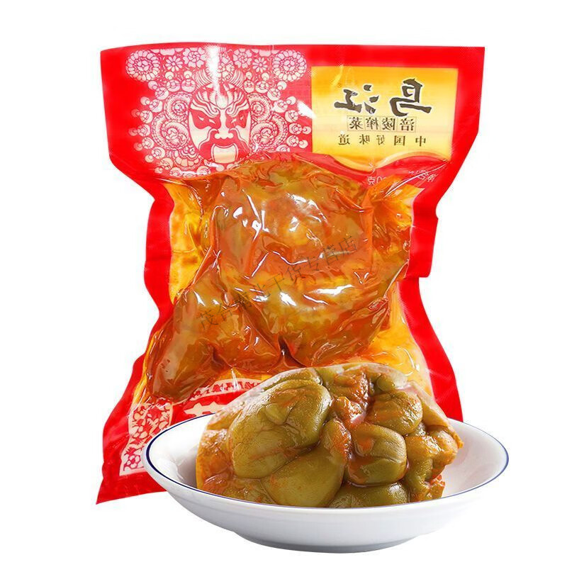 红允乌江涪陵榨菜全形榨菜头300g*8袋下饭菜咸菜整个菜头青菜头整颗 【乌江全形300g*1袋】