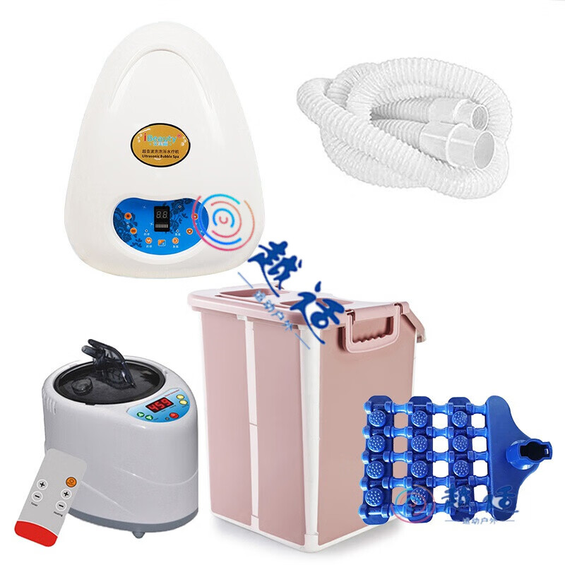 泡澡仪器工具spa家用 spa500水疗机 足浴垫标准款 蒸发器 足浴桶北