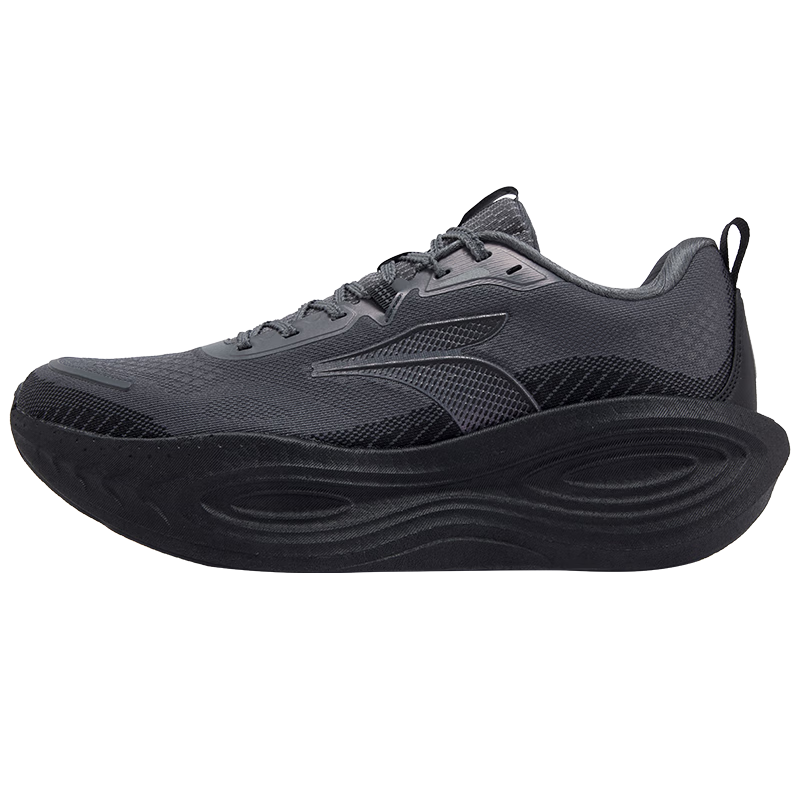 361°运动鞋男爆沫5秋季网面透气厚底缓震慢跑步鞋子男672532212-5