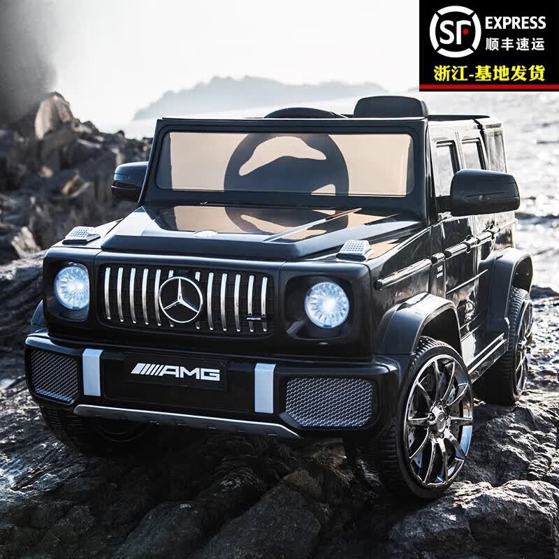 泰利奇奔驰大G婴儿童电动车四轮遥控汽车小孩越野童车宝宝玩具车可坐人 奔驰G63【黑色】自驾-遥控-摇摆- 电力驱动[甄选]