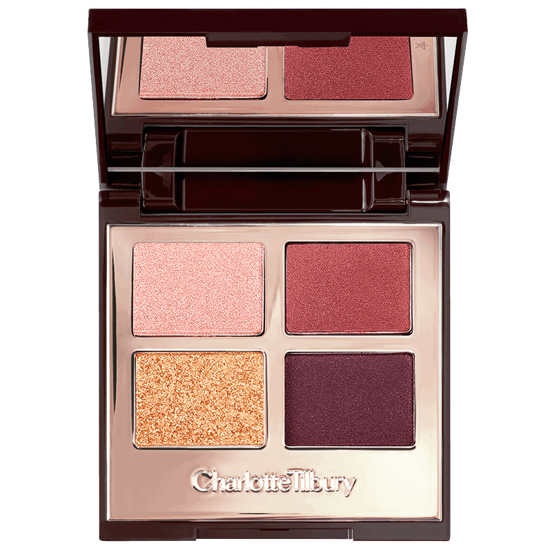 CHARLOTTE TILBURY四色奢彩眼影盤復(fù)古情人5.2g 復(fù)古紅棕盤【臨期清倉】