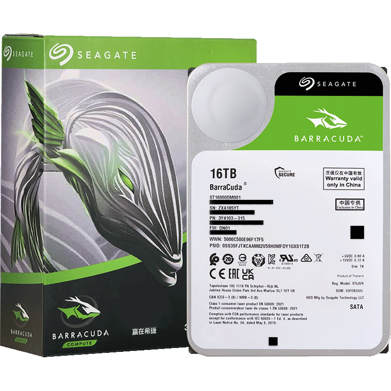 ϣ�ݣ�SEAGATE��̨ʽ��Ӳ�� 16TB 