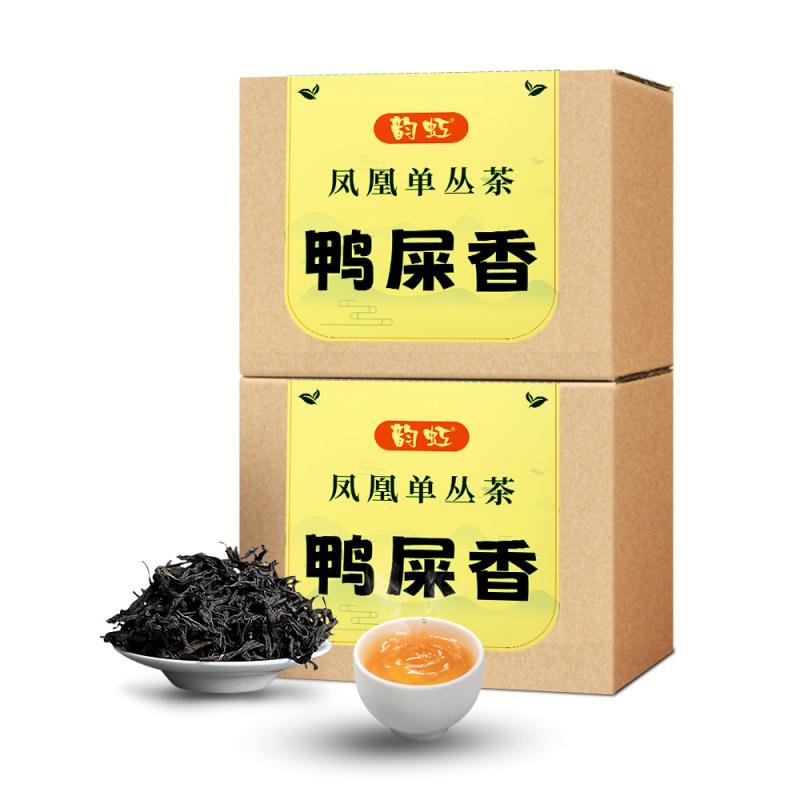 韵虹鸭屎香单枞茶潮州乌岽单丛茶韵虹炭焙乌龙礼茶叶500g