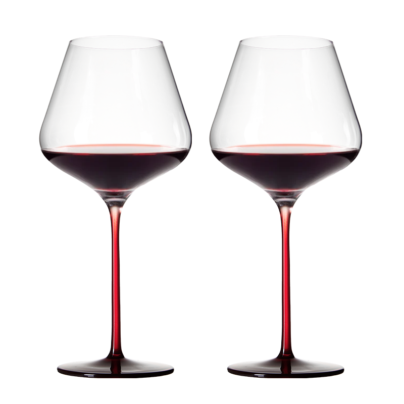 ������Stolzle�����¹�����ˮ����Ʊ���װһ�Լ��øߵ��ű��»����� ����ɫ�����޵ں�Ʊ� 2ֻ 710ml