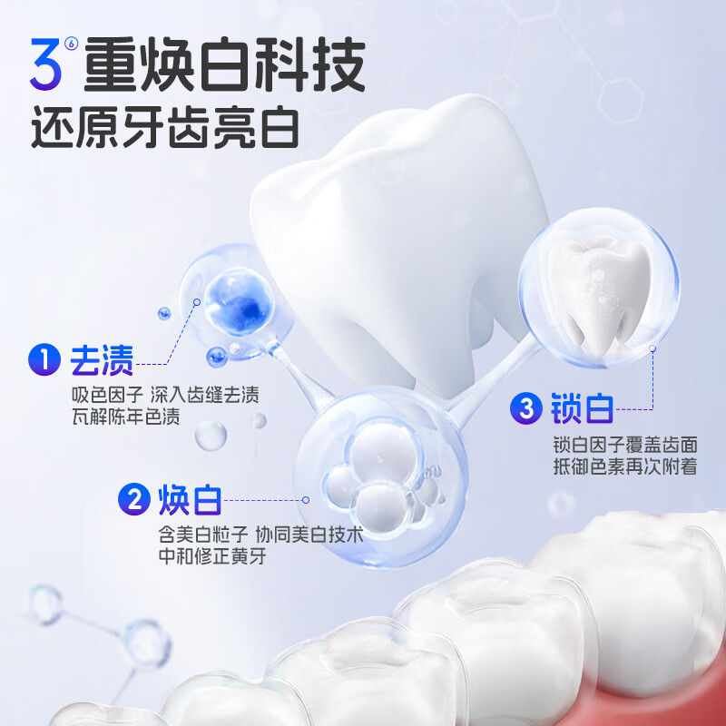 袋鼠杰克美白牙膏青少年儿童牙膏青春期口腔专研双重去渍力防蛀健齿护齿 【防蛀护齿】青少年护齿牙膏*3 【清新口气/美白防蛀】