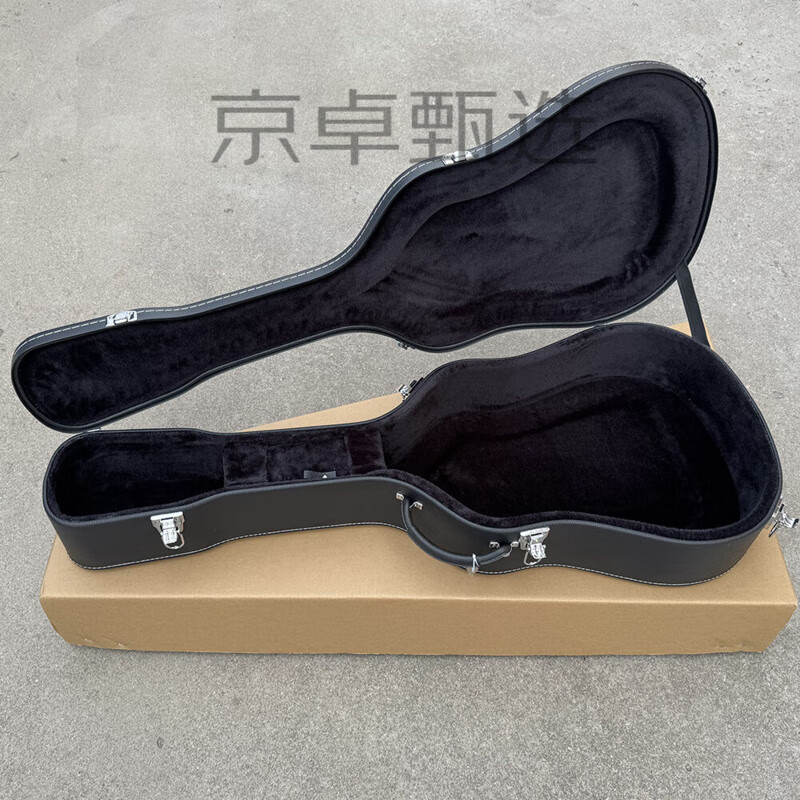 epiphone工廠直銷 Epiphone EJ200/J45 41寸42寸民謠琴盒易普鋒木吉他琴箱 黑色內(nèi)襯