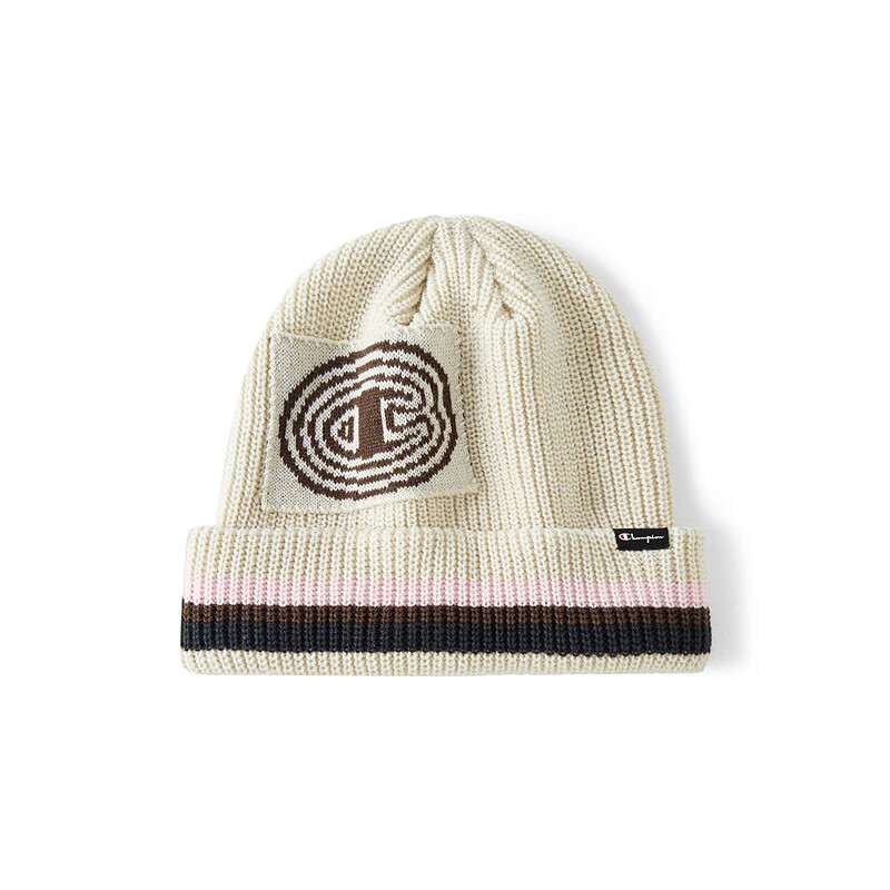 Champion【泡泡玛特联名】冠军新款Molly冷帽男女针织帽 卡其色 均码