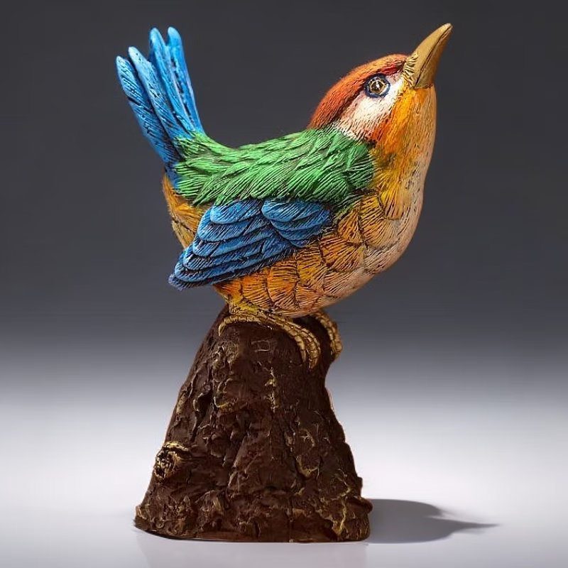 箐铜记黄铜喜鹊摆件喜上眉梢家居客厅桌面装饰品乔迁开业送礼吉祥好物 喜鹊 新中式