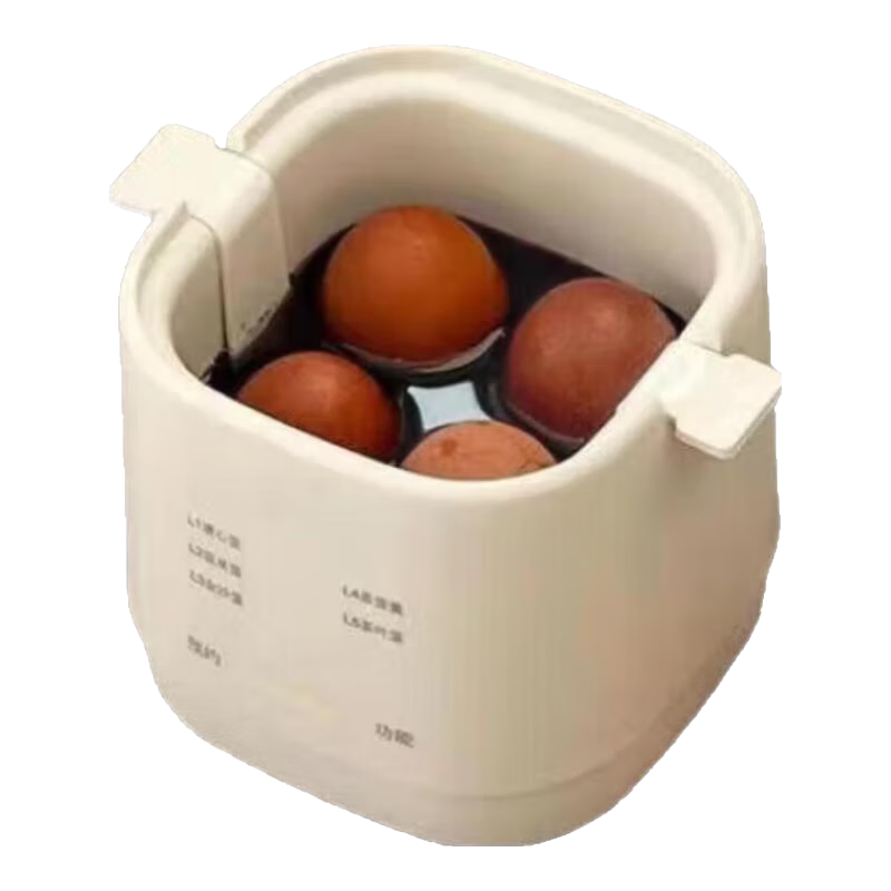 煮蛋器电蒸锅蒸蛋器早餐机蒸蛋神器蒸蛋神器一体机多功能锅小自动断电2-3人家用定时智能懒人专用 单层 【12H智能预约】旗舰款