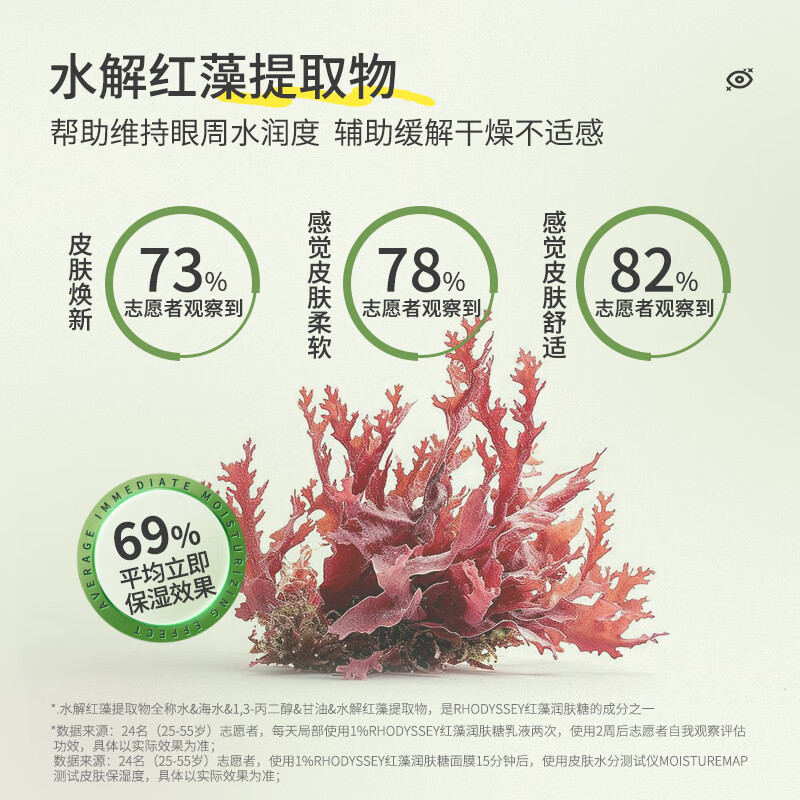 眼奏家熬夜润护眼贴学生上班族熬夜成人男女通用冷冰敷本草眼疲劳眼干涩 柔润舒缓1对+熬夜润护1对