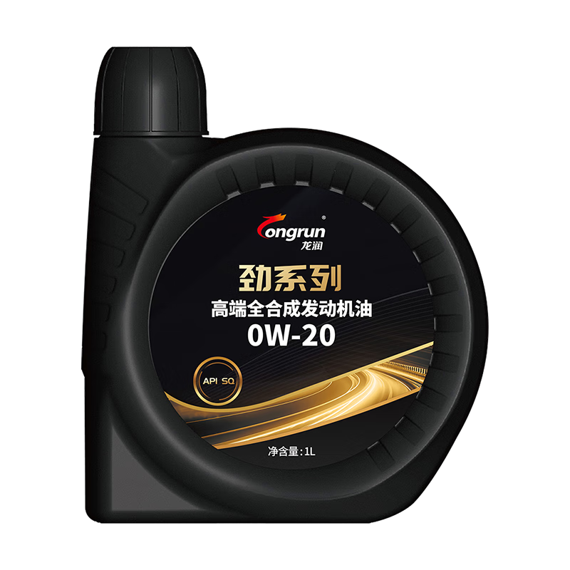 龍潤潤滑油勁系列SQ級(jí)0W-20先進(jìn)全合成汽機(jī)油1L發(fā)動(dòng)機(jī)潤滑油汽車保養(yǎng)