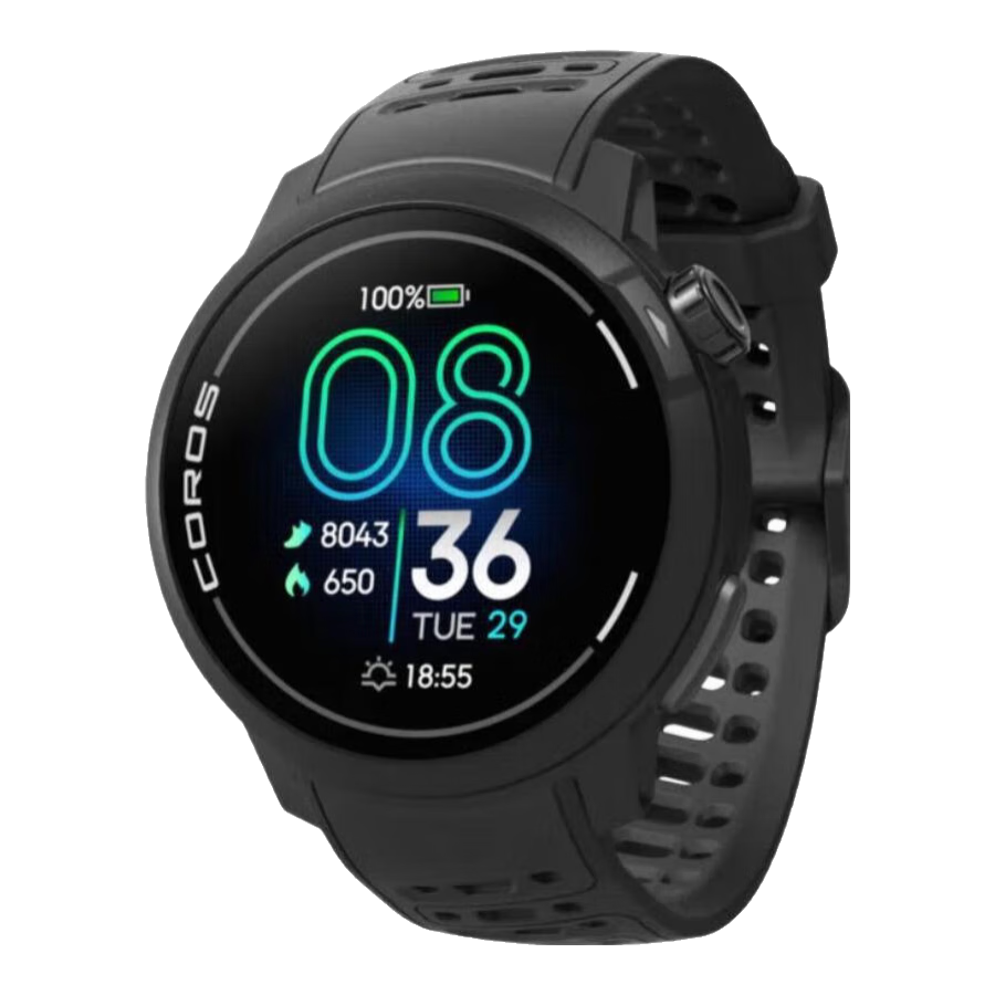 高馳（COROS）Pace Pro 旗艦競(jìng)技智能運(yùn)動(dòng)手表 GP心率血氧監(jiān)測(cè) 長(zhǎng)電池壽命 健康追蹤超輕男女款 支持中文(美版） black黑色經(jīng)典 店長(zhǎng)推薦 1.3英寸AMOLED 觸摸屏