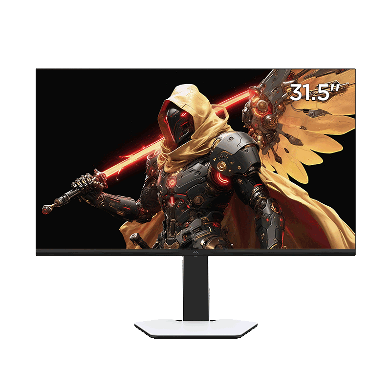 FFALCON雷鸟32U8 31.5英寸4K165Hz 1400分区QD-MiniLED高刷电竞游戏显示器 Type-C90W 旋转升降办公电脑显示屏