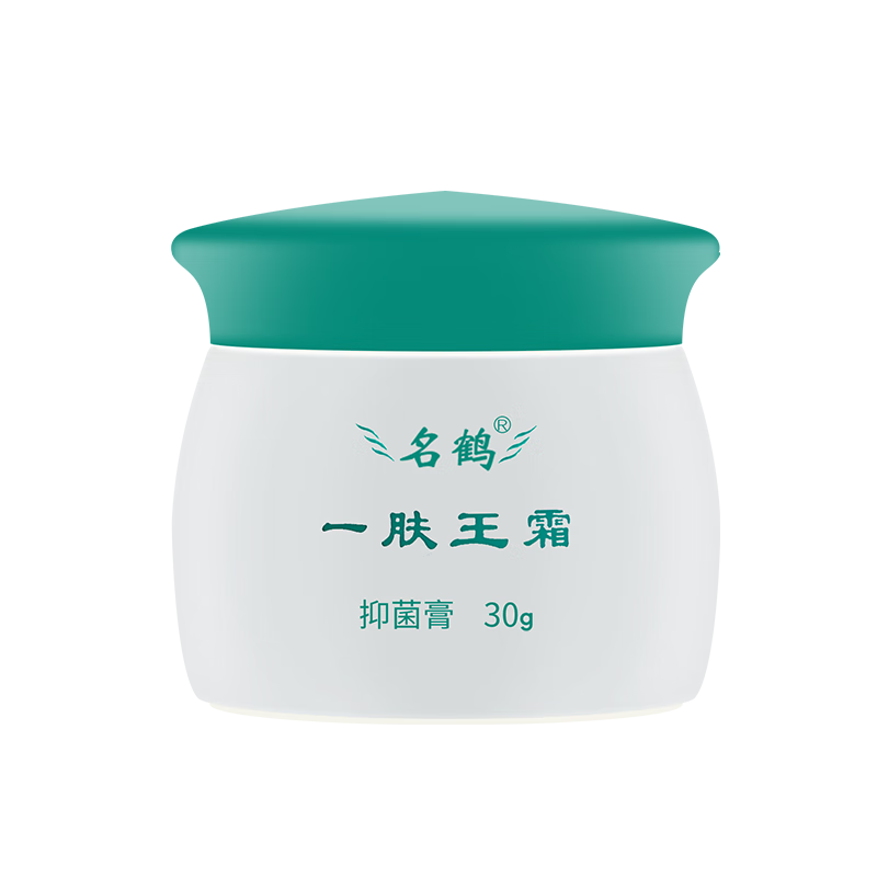 名鹤 一肤霜30g精品装奇力康 皮肤抑菌外用乳膏 脸头部身上手脚外用 30g一肤王
