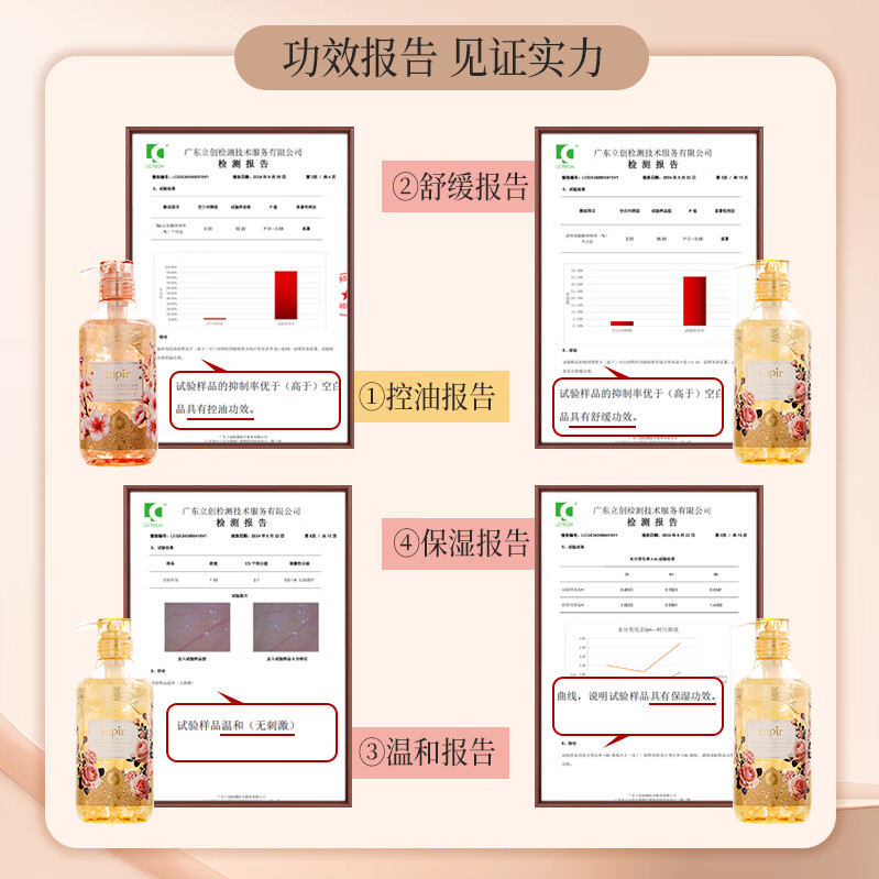 瑛派儿官方花瓣沐浴露氨基酸滋润保湿沐浴液舒缓香氛沐浴液 【温和无刺激/舒缓保湿】晨光玫瑰花瓣沐浴露500ml
