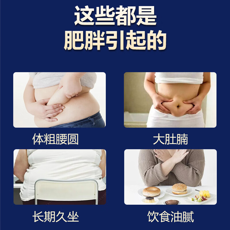 减肥i药减肥瘦肚子燃脂全身快速瘦7天30斤大肚子减肥塑身中药膏贴 特效9盒【越胖越管用】