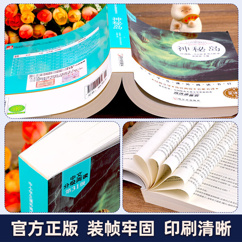 神秘岛正版图书完整版无删减全译本儒勒凡尔纳原著科幻小说全集名家名译世界文学名著书籍三四五六年级小学生初中生课外阅读书籍 【全译本】神秘岛 【正版授权-绿色印刷】