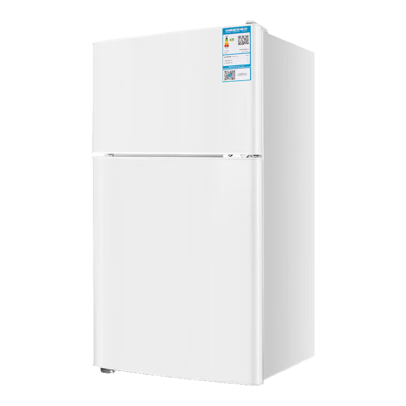 志高（CHIGO）志高家用节能冰箱中型双门冰箱出租屋冷藏冷冻环保迷你冰箱办公室公寓租房宿舍低噪电冰箱 S198 【加厚款】奶白镜面【一级能效】
