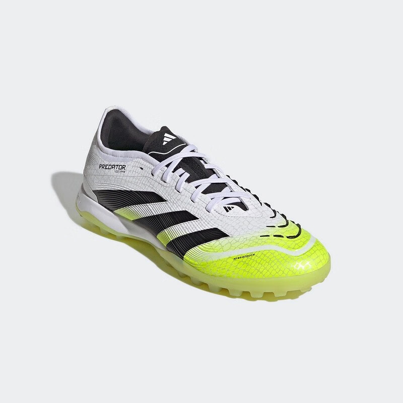 阿迪达斯（adidas）男鞋女鞋2025新款PREDATOR PRO TF足球鞋JI1181 白色/黑色/亮柠檬黄|JI1181 42