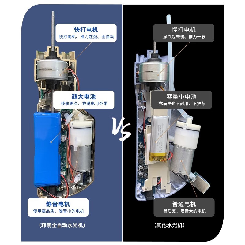 海飞水光机家用便携式水光美容仪全自动负压自打家用六代八代十代 一对一教学 海飞十代+2套耗材