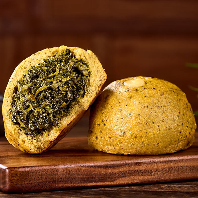 颂尚福膳食手工蒲公英荠菜山苜楂野菜团子粗粮杂粮营养代早餐控糖速食包 12个装-混合装(各4个)