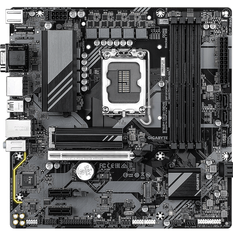 技嘉 超耐久B760M DS3H GEN5 DDR5 图 6