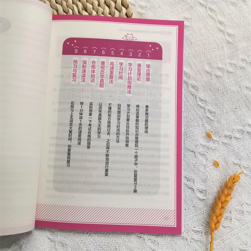 应试学习法：50种便于通过考试的学习法