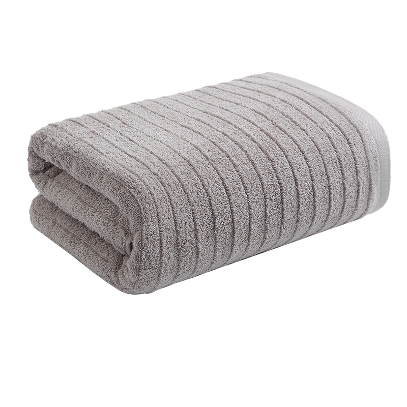无印良品浴巾7A级抗菌新疆棉100%纯棉男士不易掉毛吸水速干女大浴巾月岩灰