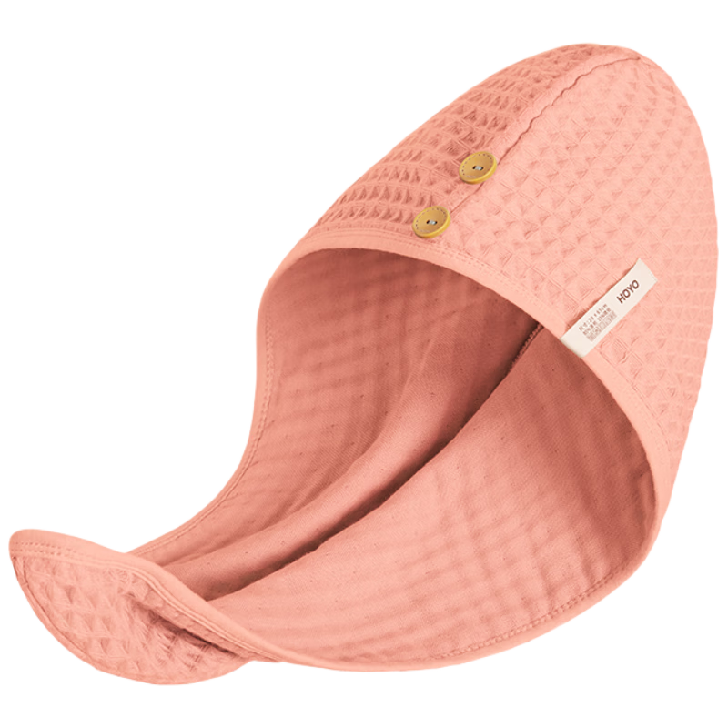 HOYO日本和颜干发帽纯棉亲肤吸水速擦头毛巾包头巾浴帽干发巾单条樱若