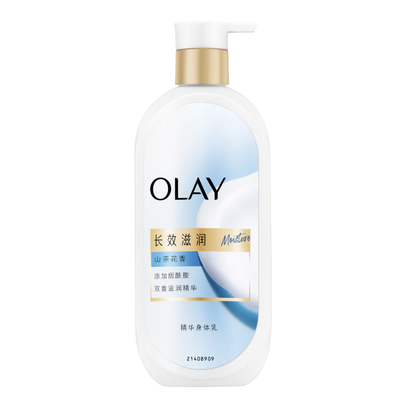 OLAY长效滋润精华身体乳360g山茶花香含面护精华烟酰胺持久留香男女士
