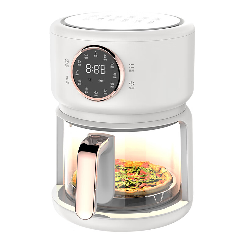 道盟智能126B大容量空气炸锅多功能无油烟炸锅家电电器 3L