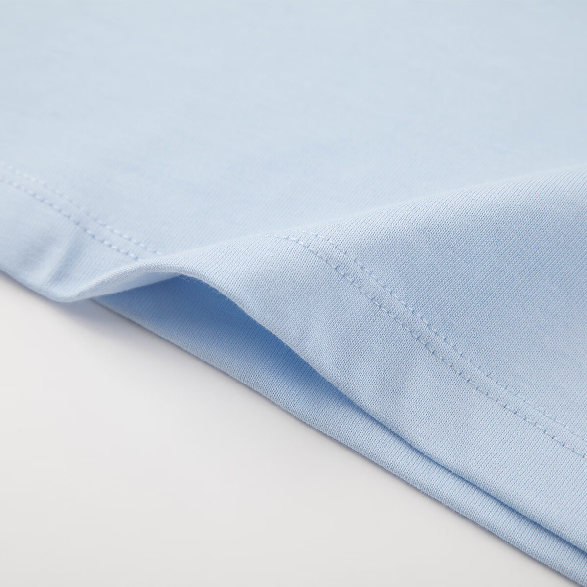 暇步士（Hush Puppies）【云轻棉】童装男女童秋季新款柔软舒适时尚活力色彩圆领衫 冰晶蓝 140 cm