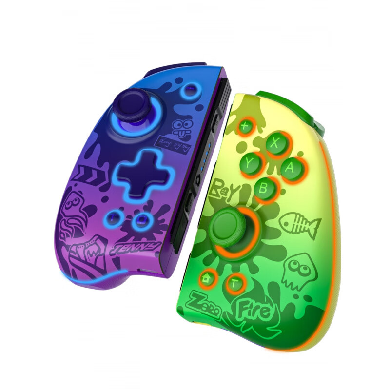 良值适用switch/switch2手柄 joycon左右分体手柄 体感宏编程 喷射