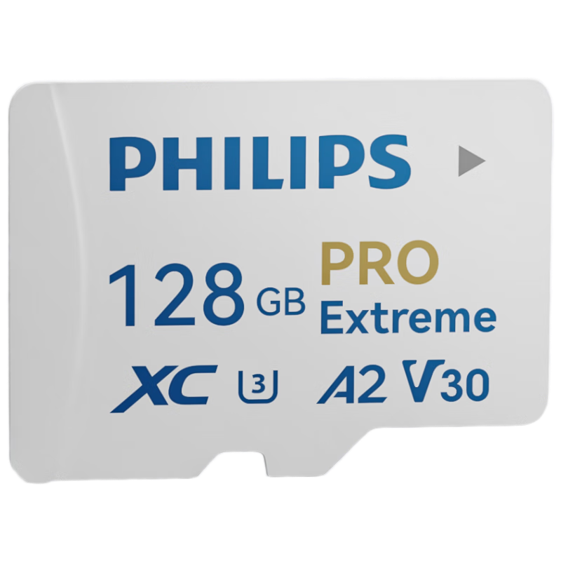 ֣PHILIPS128GB TF(MicroSD)pocket3ڴ濨A2 4K V30 U3г¼˶˻ش洢 180MB/s