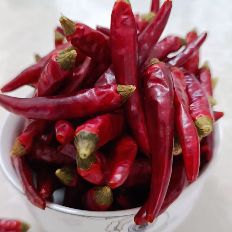 2025新货贵州高山辣椒遵义满天星特香特辣颗粒饱满干红辣椒特辣 贵州石柱红【中辣特香】 2500g【5斤很划算】